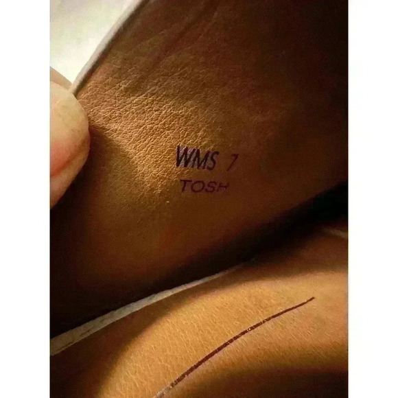 Report Tosh Women’s Size 7 Vegan Snakeskin Mule Clogs Slip On 90s Y2K - Picture 7 of 9